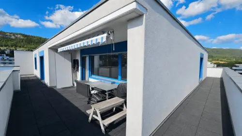 À louer à Delémont superbe attique de 6 pièces avec 1 grande terrasse à Delémont