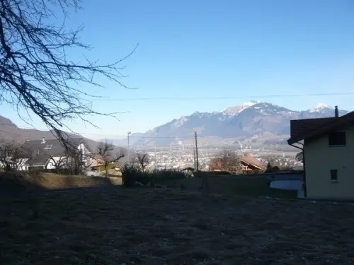 Monthey - joli terrain à bâtir de 889 m2 à Monthey