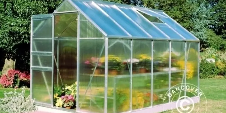 Gewächshaus Polycarbonat Halls Popular 1,93x3,19x1,95