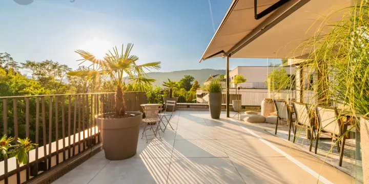 Exquisite Attikawohnung mit Weitblick