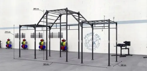 Structure de Crossfit Xénios sans les accessoires à Sierre