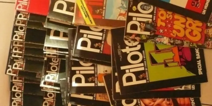 Lot de 1000 - Pilote - années 1965- 1985