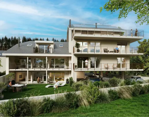 RARE- ATTIQUE DUPLEX D'EXCEPTION AVEC TERRASSE PANORAMIQUE ET ASCENSEUR à St-Cergue