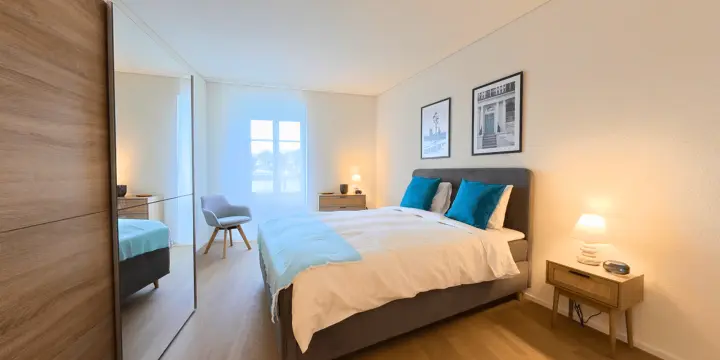 Appartement 2.5 lumineux bien meublé