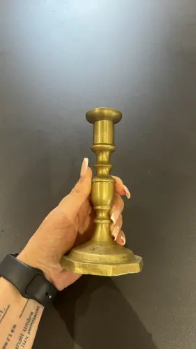 Bougeoirs en laiton