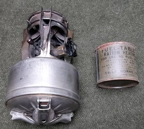 RÉCHAUD US COLEMAN WW2 à Bray-dunes