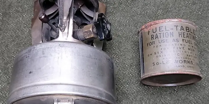 RÉCHAUD US COLEMAN WW2