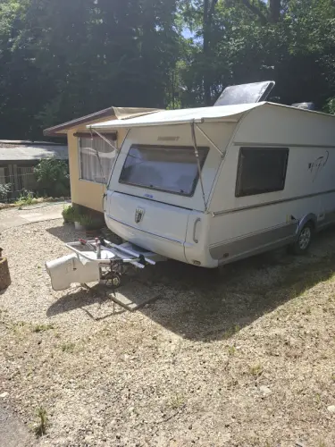 Caravane Tabbert Vivaldi  avec auvent fixe
