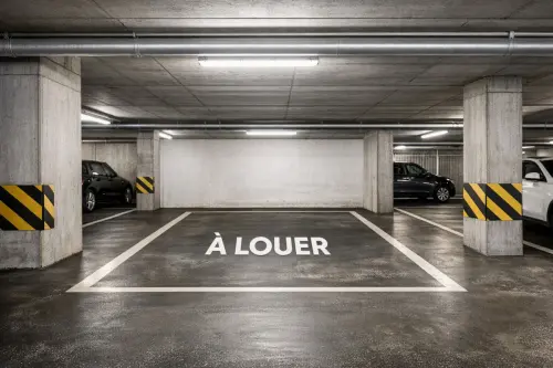 PARKING INTERIEUR PROCHE GARE à St-Cergue