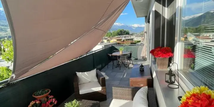 Appartement 3.5 pièces traversant avec grand balcon de 18 m2