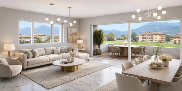 MAGNIFIQUE APPARTEMENT 3.5 PCES A MONTHEY