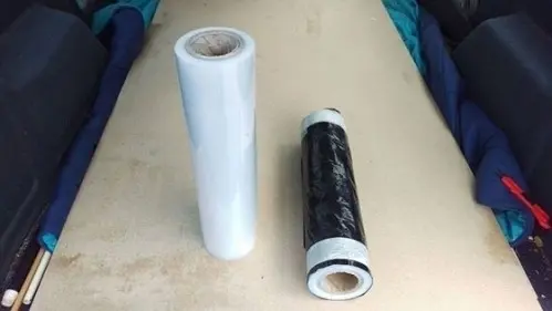 Rouleau de film transparent à Saxon