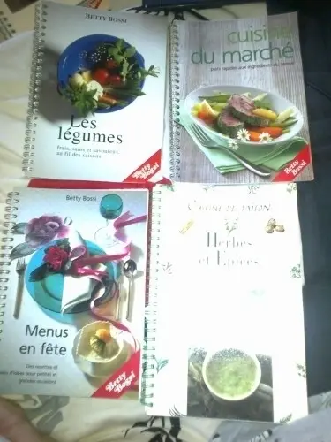 Livres de cuisine Betty Bossi à Pont-de-la-Morge