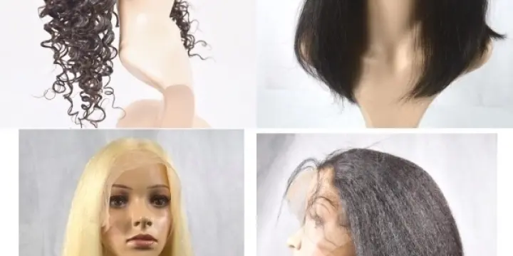 Lace perruque naturelle,  remy virgin hair blond