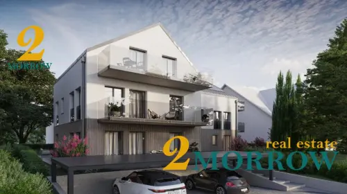 Appartement 3 - 6.5 pièces en duplex avec deux balcons et vue sur les Alpes à Nyon