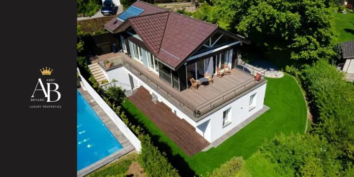 Une Villa unique, contemporaine et individuelle /quartier résidentiel et prisé