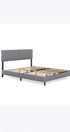 Lit 160 X 200 avec Tissu et Coton. Etat Neuf à Genève