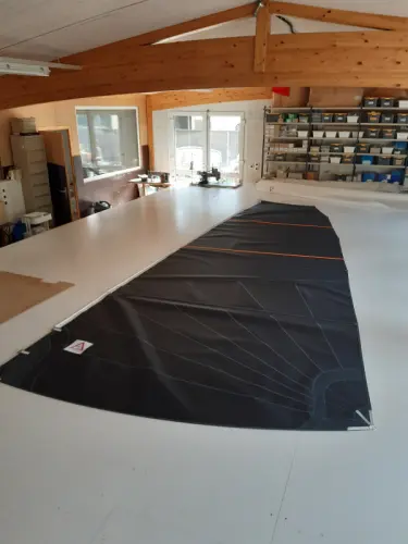 Fabrication toutes voiles à Auvernier