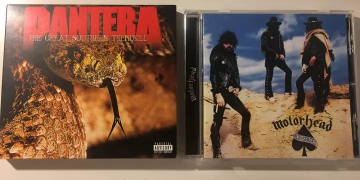 Motörhead Ace Of Spades et Pantera TGST