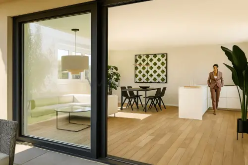 Zentrum-Grün: 3.5 Zimmer-Neubau