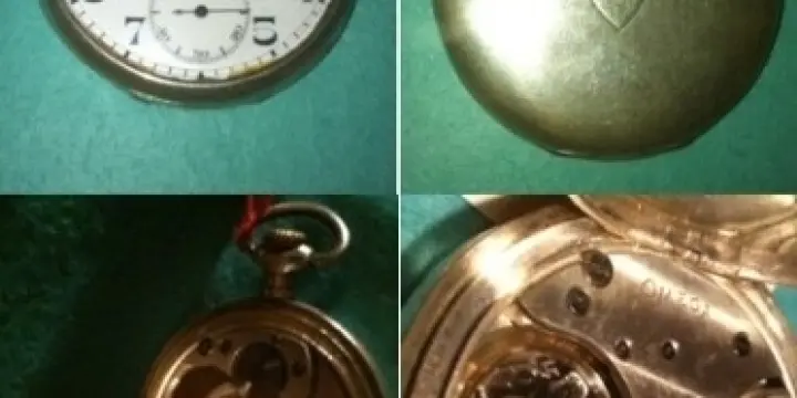 Ancienne Montre Gousset OMEGA Open Face 