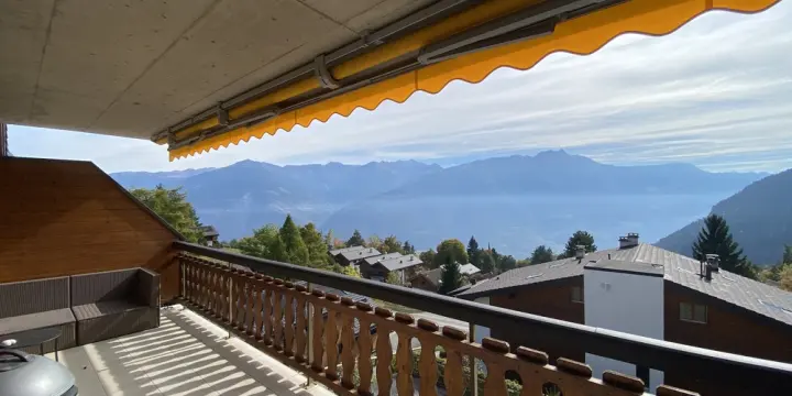 Ovronnaz - Charmant 2.5 pces Sud - vue imprenable