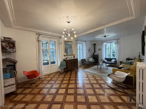 Magnifique triplex meublé avec grand jardin au centre de Lausanne à Lausanne