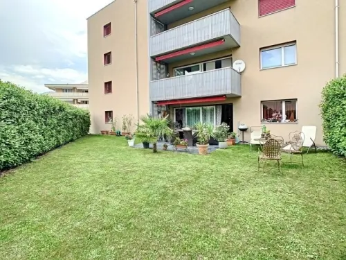 Spacieux 4,5 pièces Minergie avec joli jardin. à Bex
