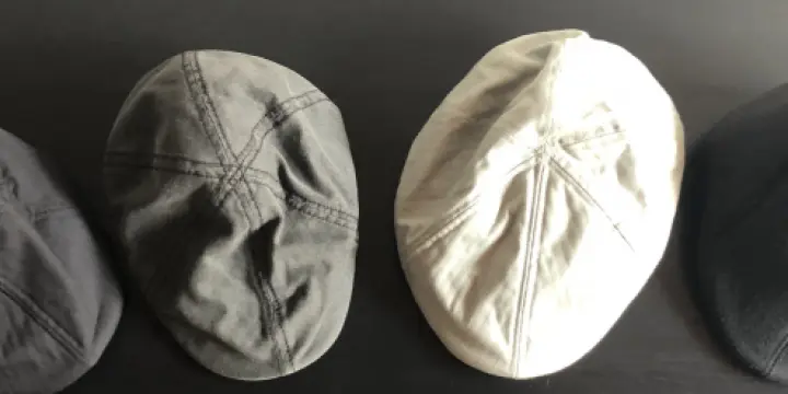 Stock de 5 casquettes Style Coppola