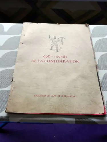 Journaux du 650ème Année de la Confédération 1943 à Chigny