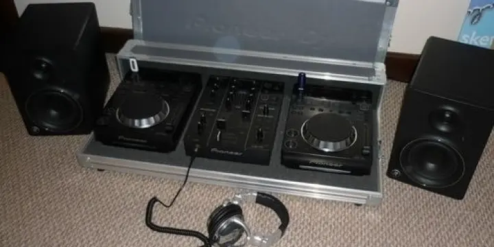 Pioneer djm 350 cdj mélangeur mp3 usb cd