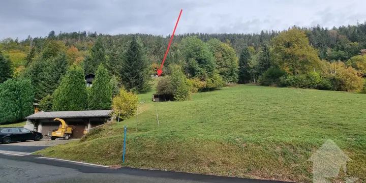 Torgon, terrain à bâtir avec permis de construire en force