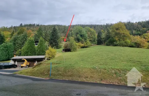 Torgon, terrain à bâtir avec permis de construire en force à Torgon