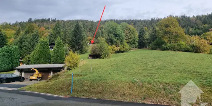 Torgon, terrain à bâtir avec permis de construire en force