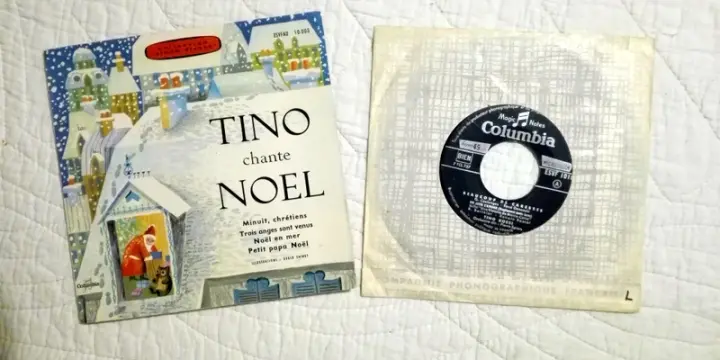 Disques vinyles 45 tours Tino Rossi 1978