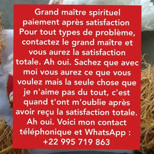 Medium Voyant Ésotérisme et prêtre vaudou à Genève