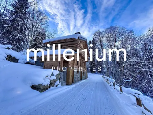 Superbe chalet Neuf à Megève, proches pistes secteur Rochebrune à Megève