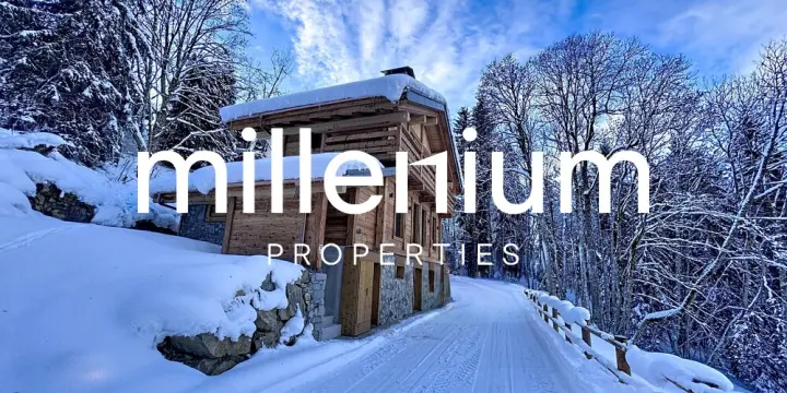 Superbe chalet Neuf à Megève, proches pistes secteur Rochebrune