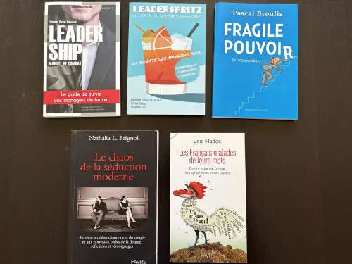 Leadership et développement personnel. Lot de 5 livres à Carouge GE