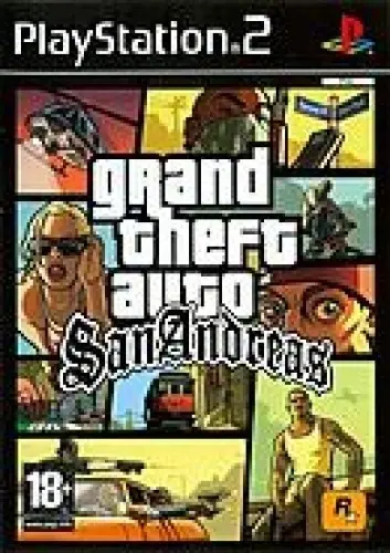 GTA : san andreas sur PS2 à geneve