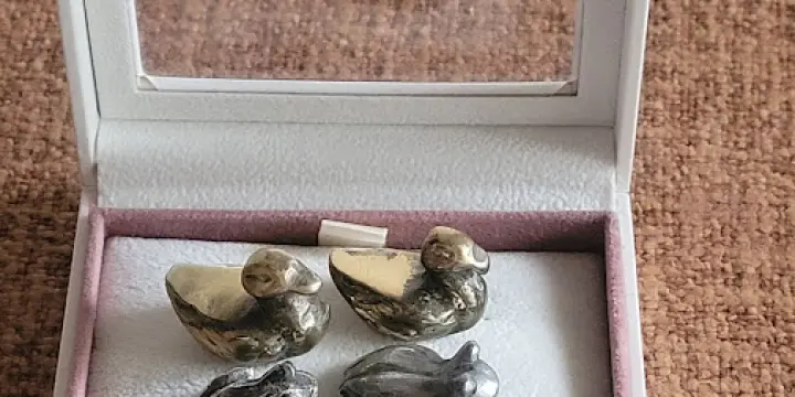 Animaux minis en métal et laiton