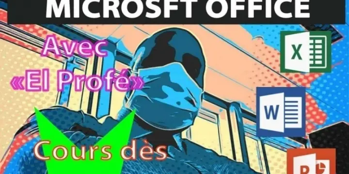 Cours Microsoft Office, Excel, Word, PowerPoint- 25Chf/h