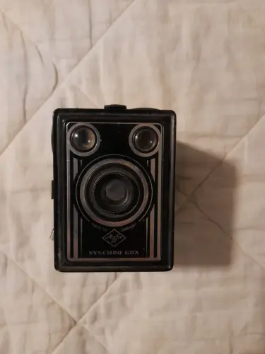 Rare Agfa Synchro Box Antique Camera à Interlaken