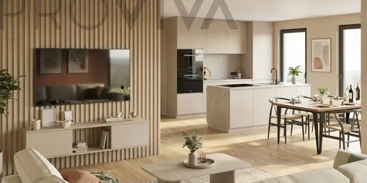 Neubau über allen Dächern in ruhigem Wohnquertier!