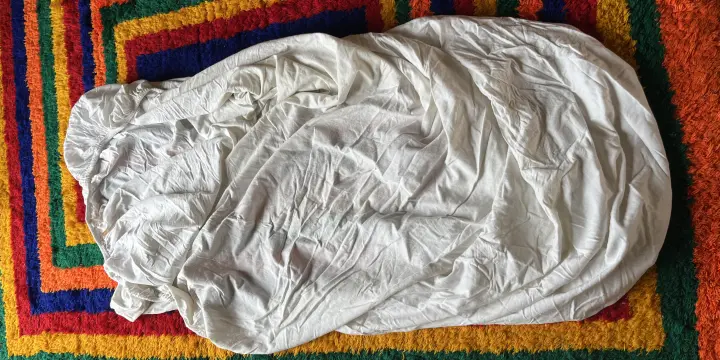 drap housse blanc  Marque: Linvosges 80 x 190 cm 100% coton