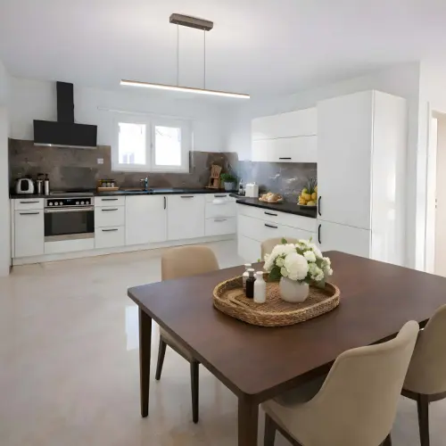 Grand 3 pièces lumineux dans immeuble calme à Courtételle