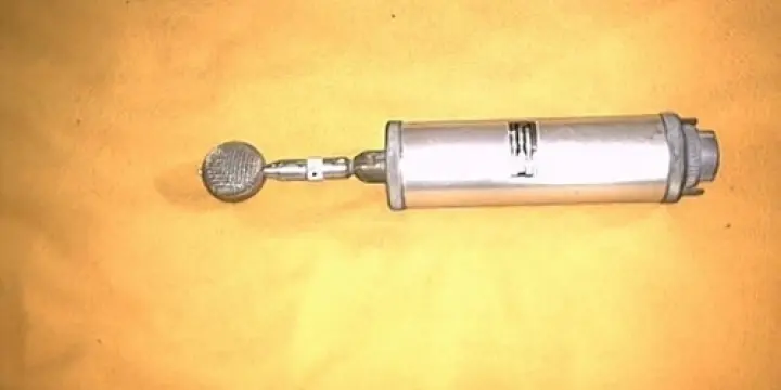 microphone telefunken M 302 à tube