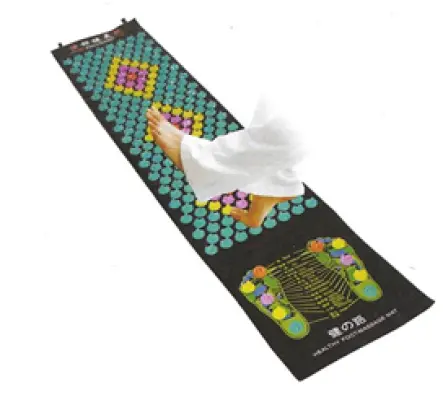 Tapis de réflexologie plantaire