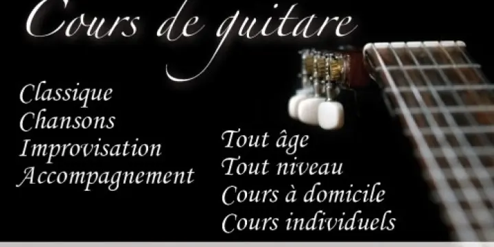 Cours guitare à Lausanne 