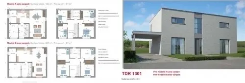 Maison bois lamellé contrecollé à Porrentruy